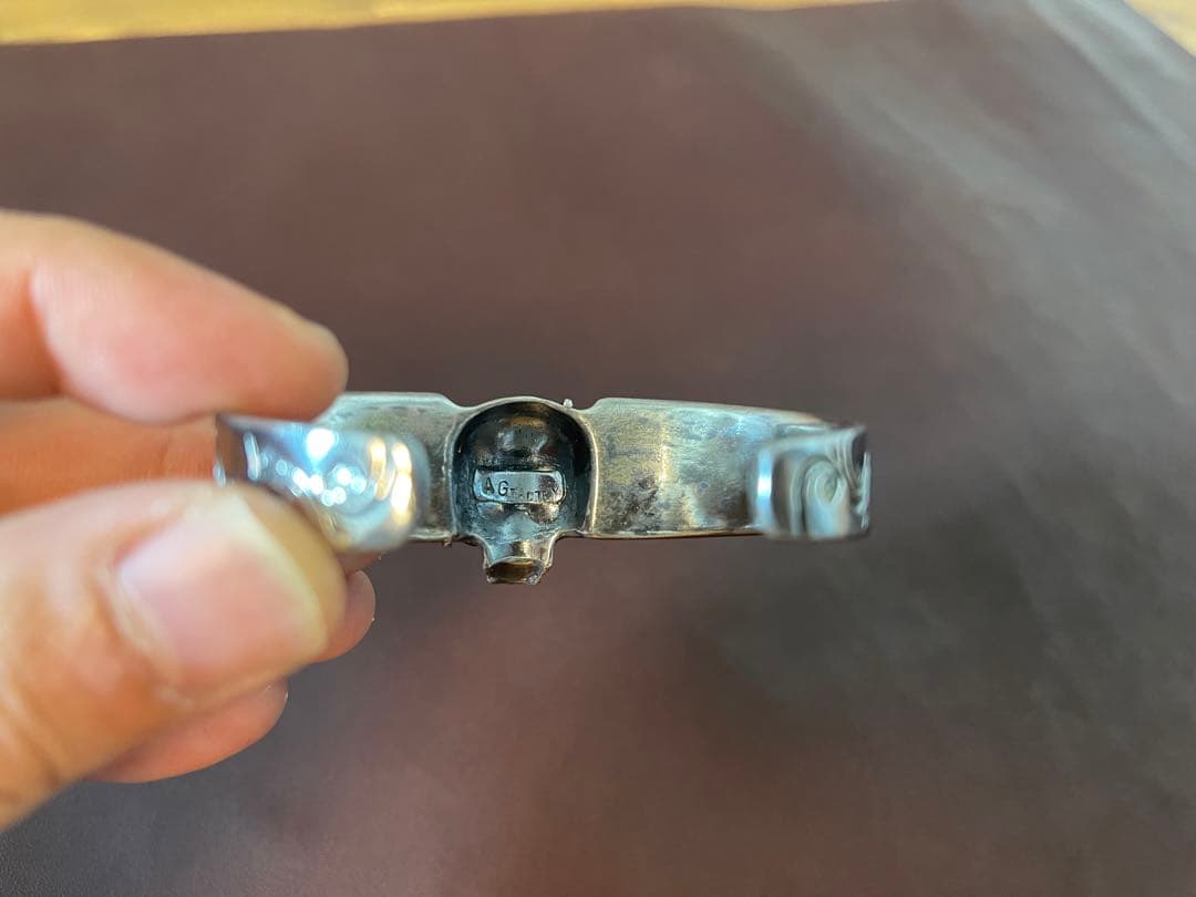 AG FACTORY祐天寺あるじゃん　スカルシルバーバングル