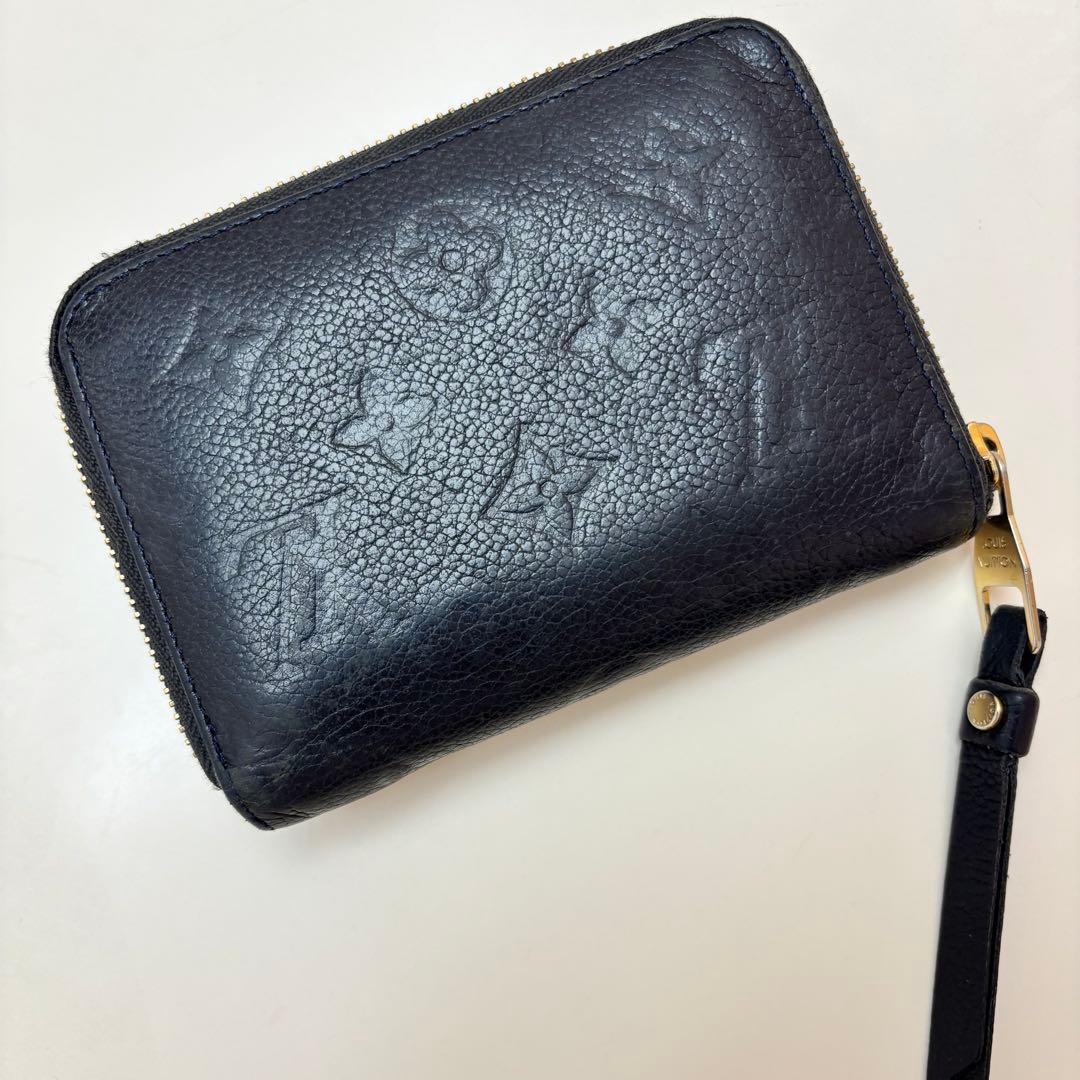 ルイヴィトン　ジッピーパース　アンプラント　黒