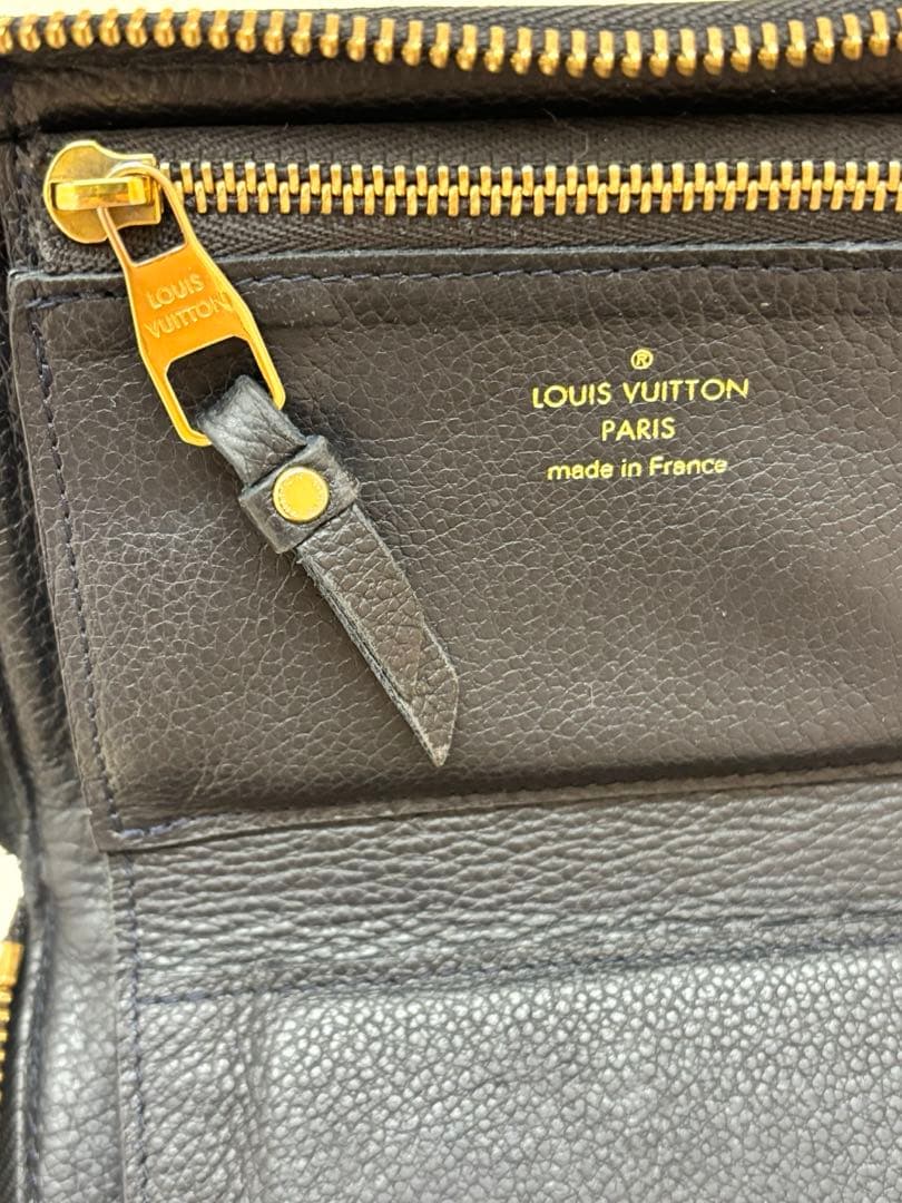 ルイヴィトン　ジッピーパース　アンプラント　黒