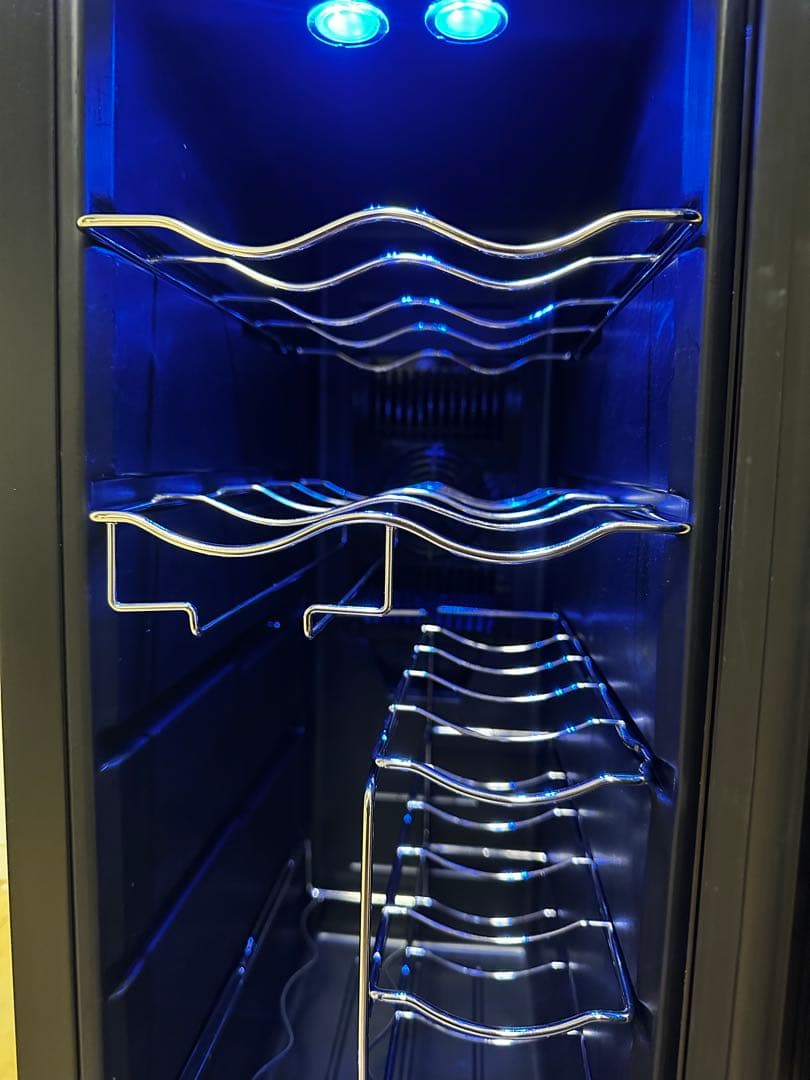 省エネ 静音式 12本収納 ワインセラー ワインクーラー WIE