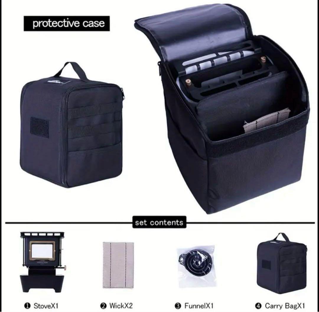 【箱凹み】Soomloom スームルーム　アイロンストーブ　アイアンストーブ　黒