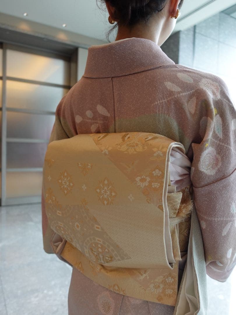 フルセット　訪問着　着物　帯　帯締め帯揚げ　七五三　結婚式　入学式　卒業式