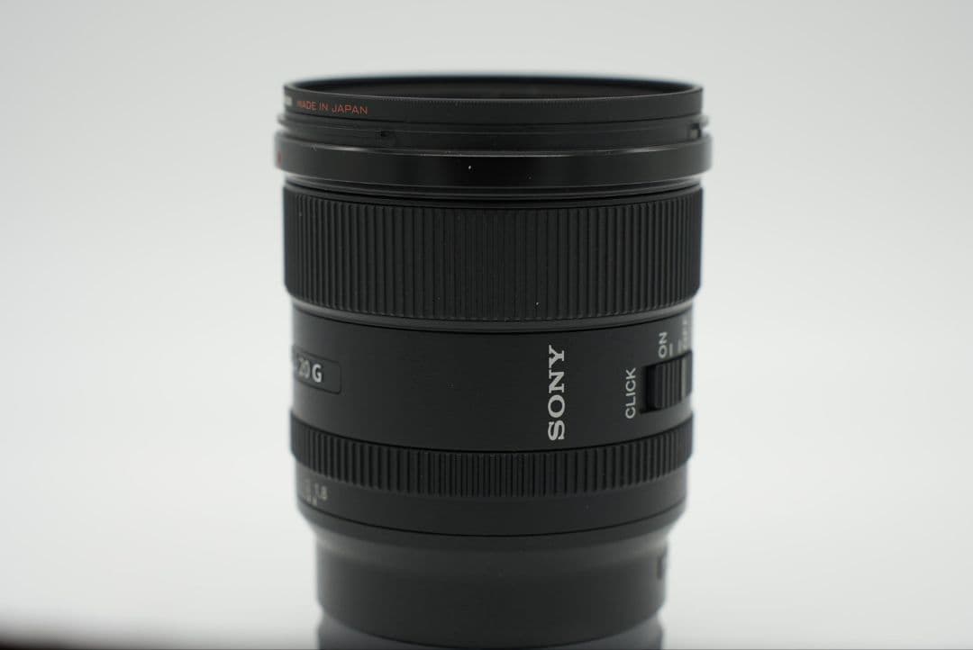 SEL20F18G 広角のソニー純正G神レンズ20mm F1.8G