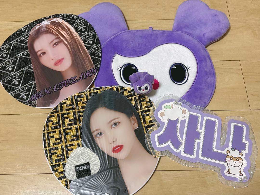 TWICE ライブ　グッズ　セット　デコ　うちわ