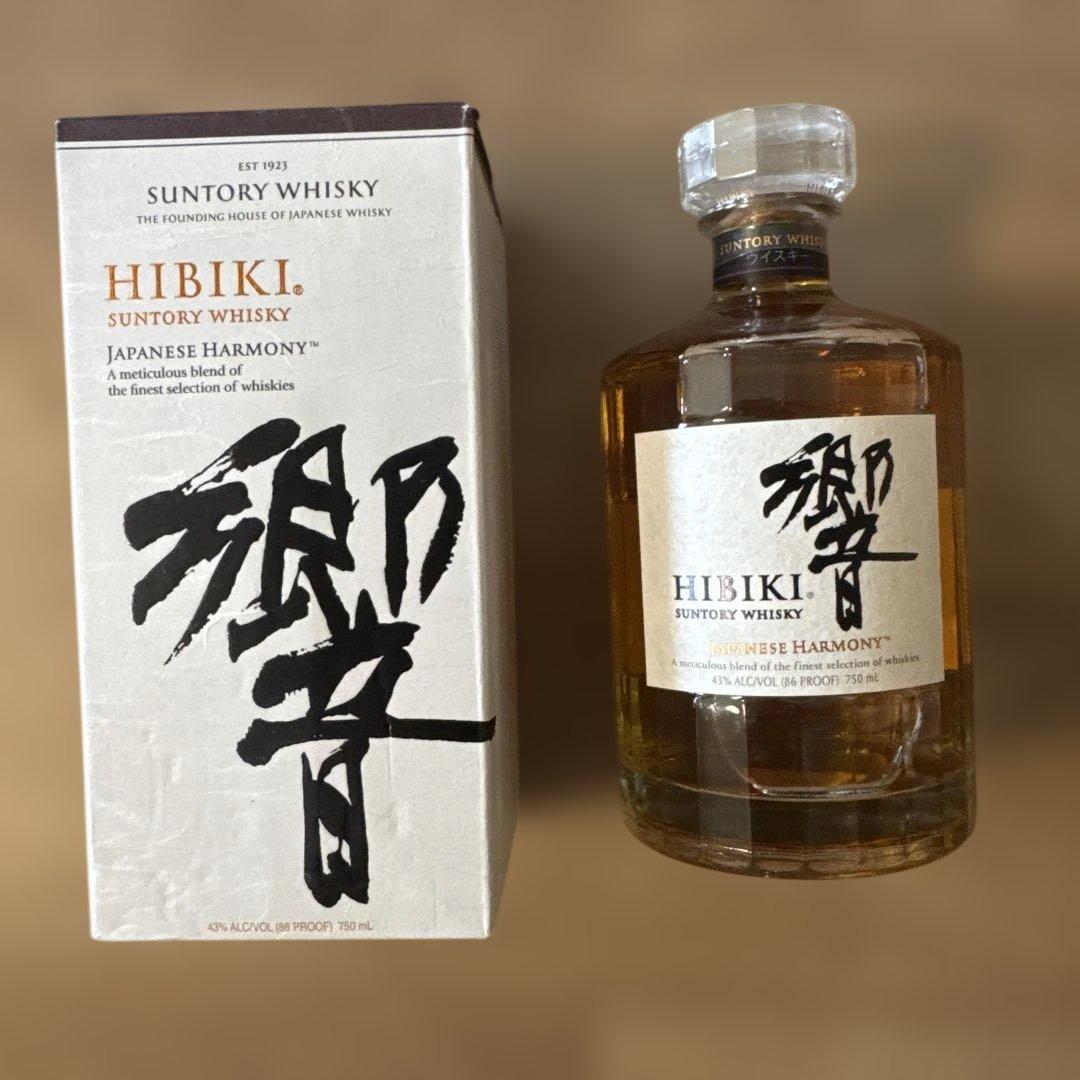☆新品未開封　響 ジャパニーズハーモニー 750ml 43% 海外ラベル☆