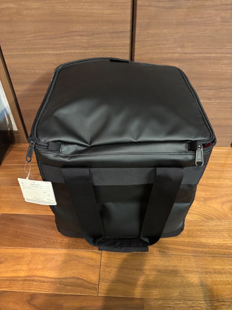 THE NORTH FACE レコードバッグ BLACK