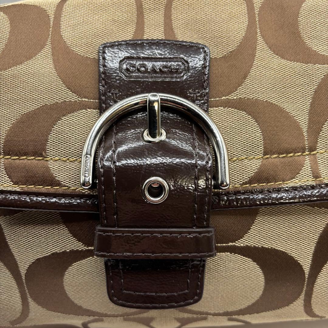 Coach ショルダーバッグ ベージュ/ブラウン
