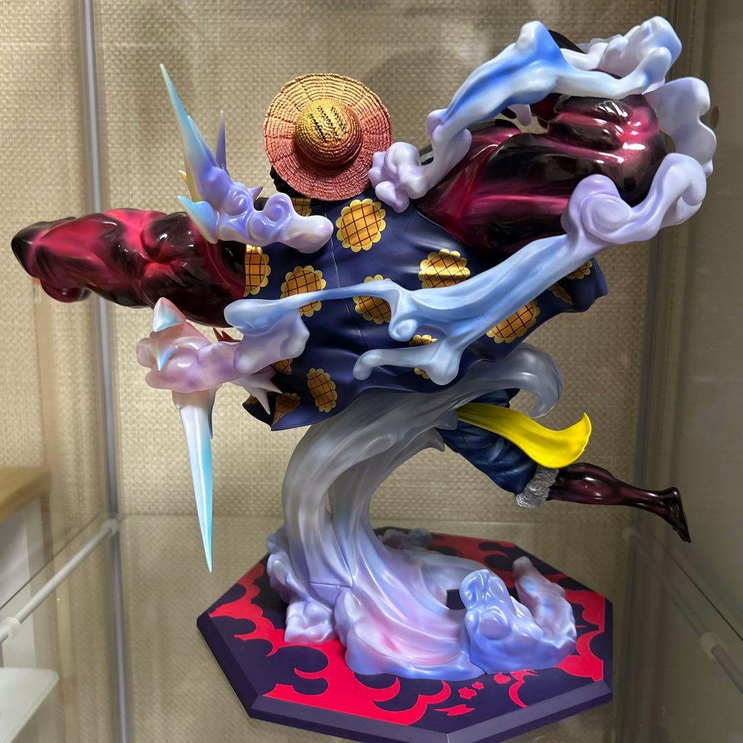 【美品】popmaximum ルフィ　バウンドマン　フィギュア