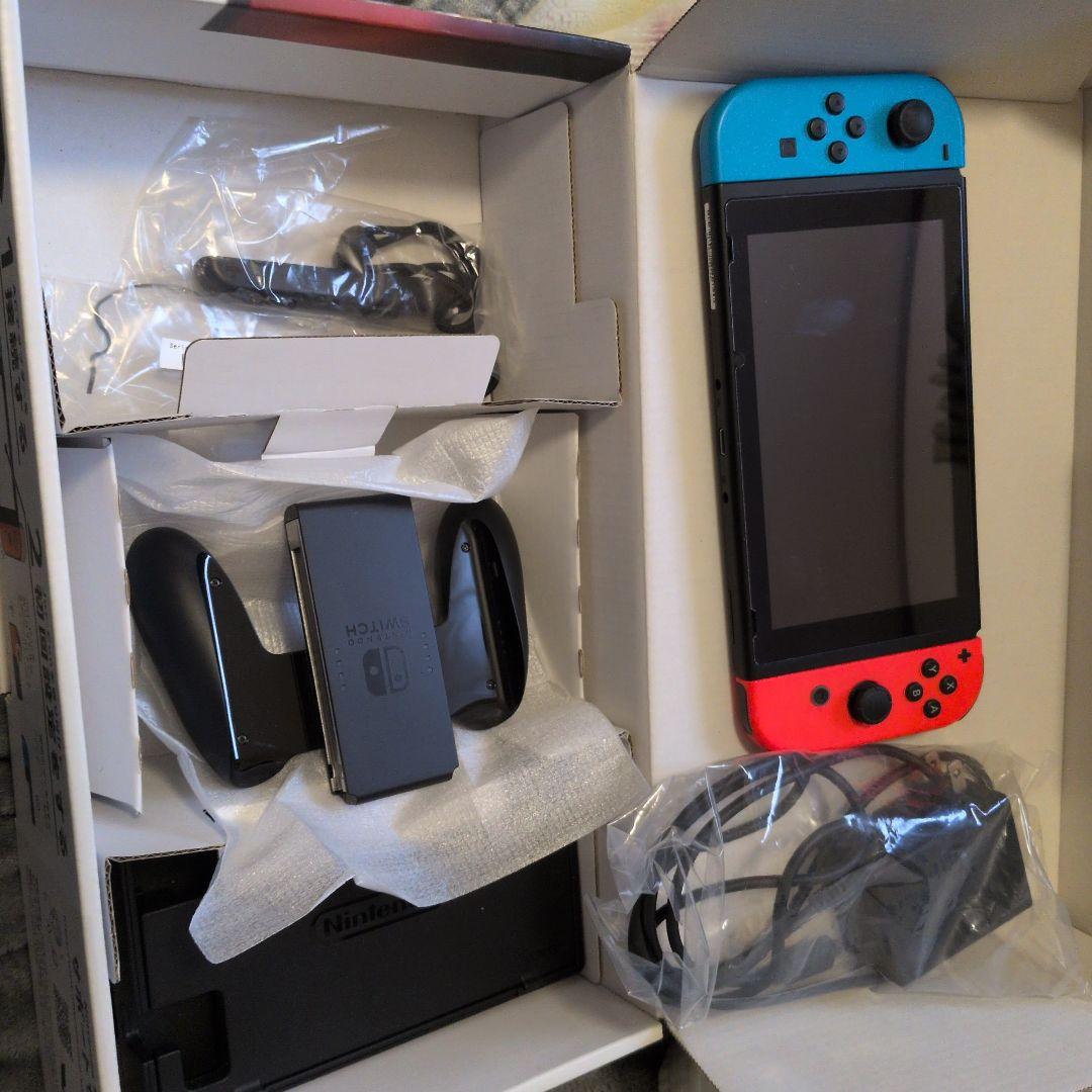 Nintendo Switch、コントローラー付（HDMI無・動作確認済み）