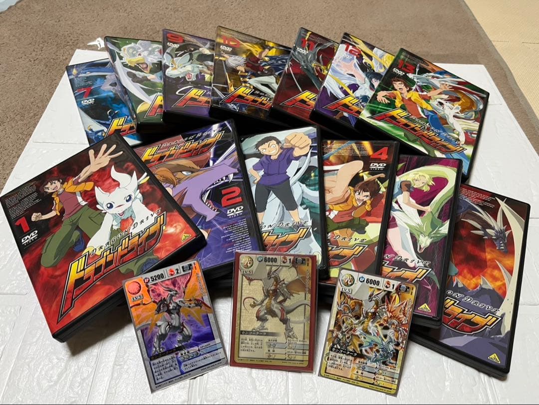 ドラゴンドライブ　DVD カード　まとめ売り　センコークーラ　ヘルズレア　他