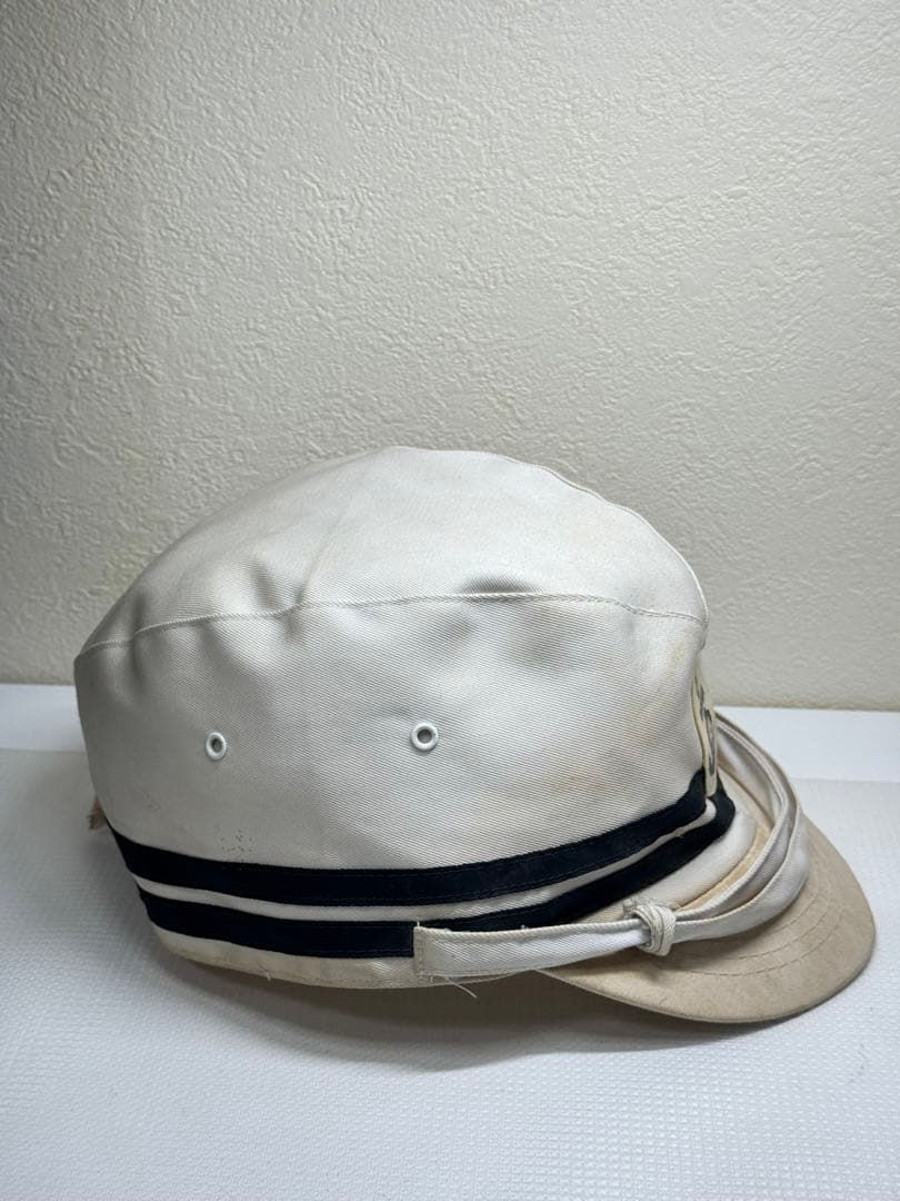 【貴重】大日本帝国海軍 略帽 旧日本軍 海軍軍帽　実物時代物