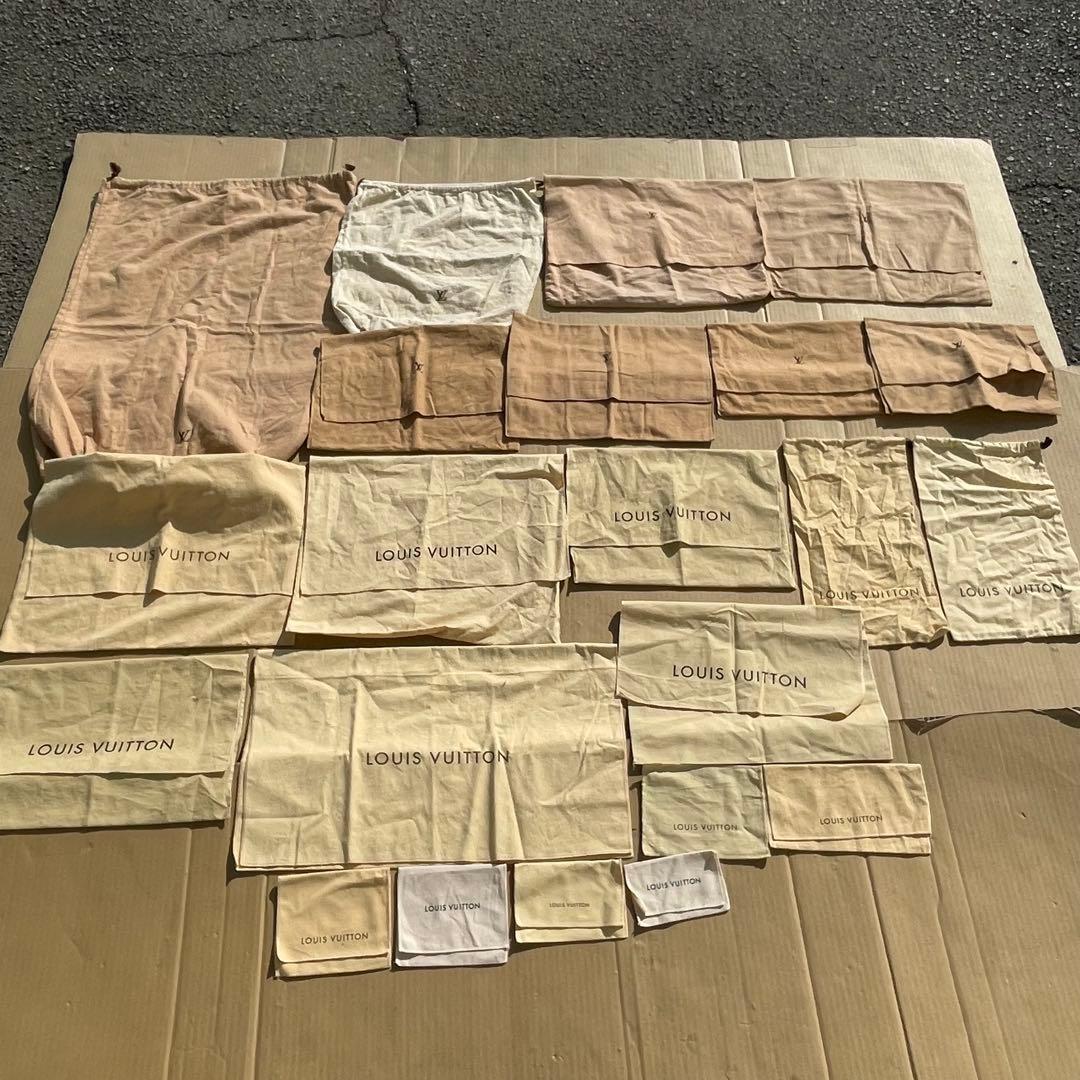 LOUIS VUITTON ルイヴィトン 保存袋 巾着 まとめ 22枚