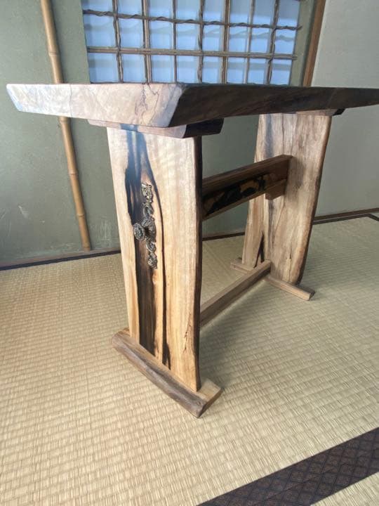 黒柿のサイドテーブル^_^花台