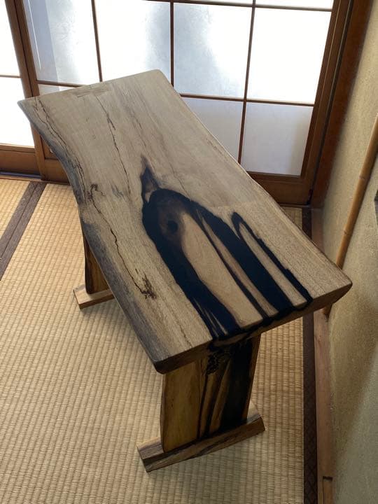 黒柿のサイドテーブル^_^花台