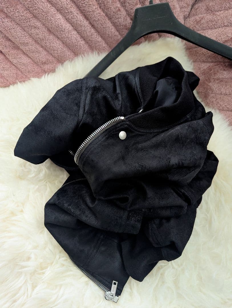 美品　FOGACHINE　リックオウエンス　ラムレザー　クラシック　フライト