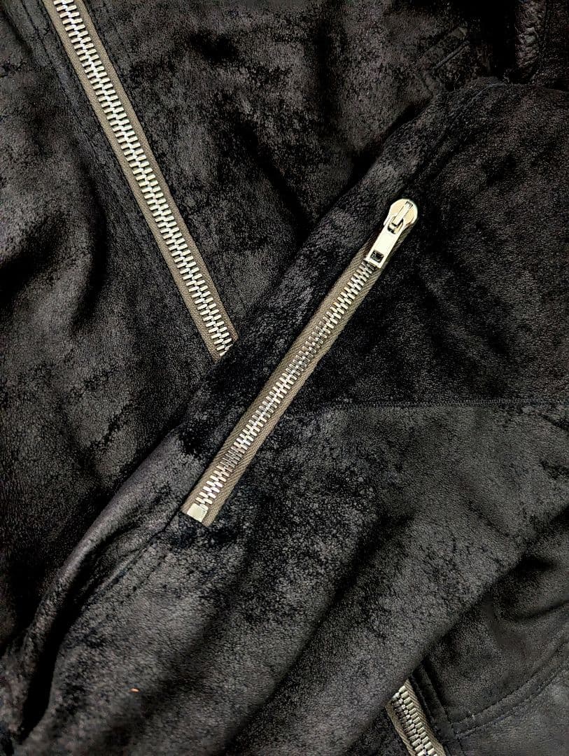 美品　FOGACHINE　リックオウエンス　ラムレザー　クラシック　フライト