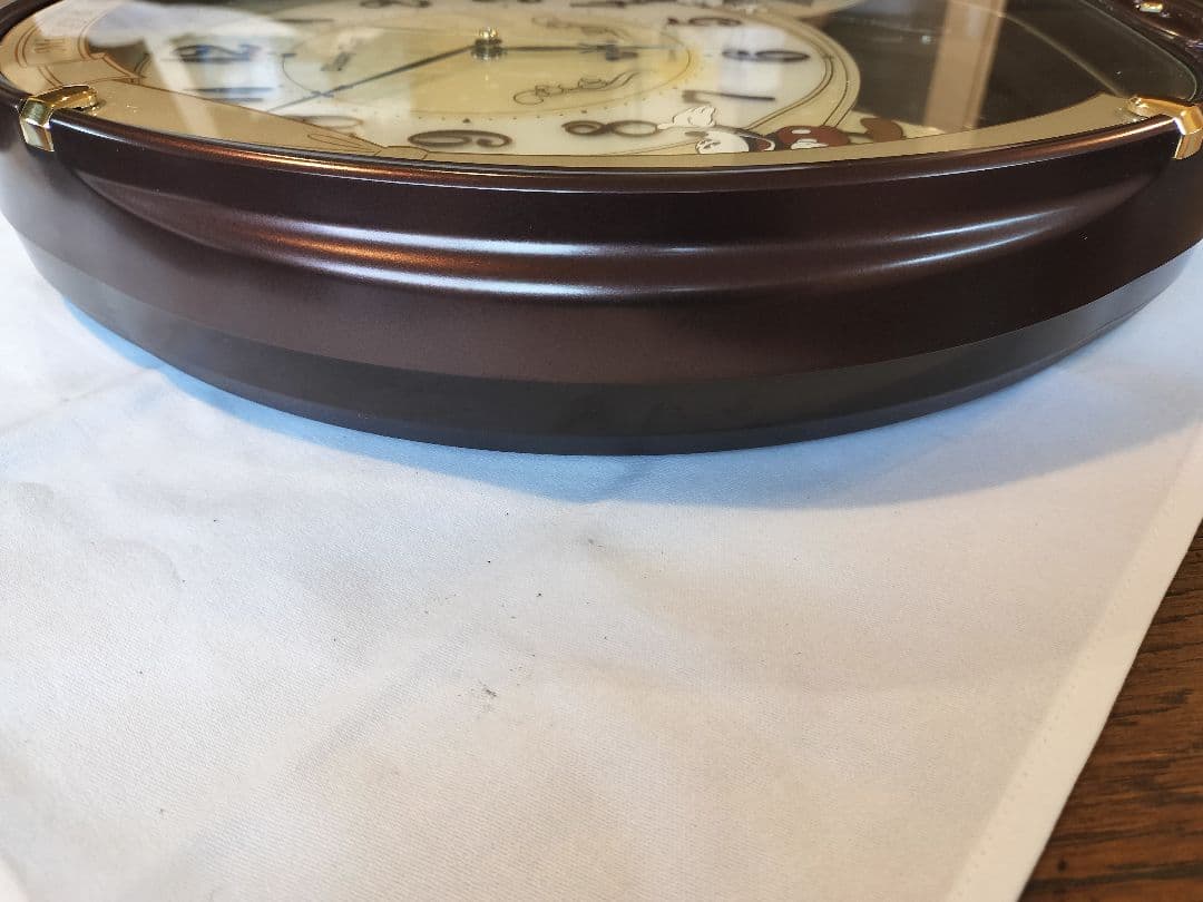 ディズニー ミッキー＆ミニー掛時計