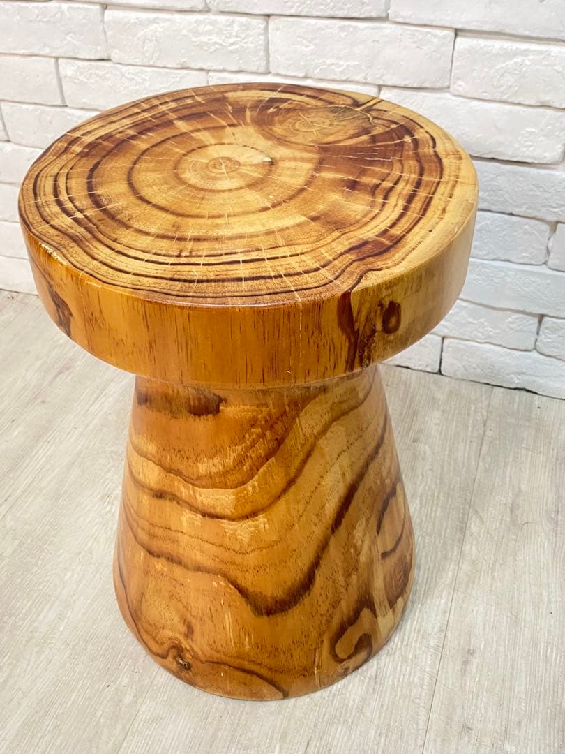 ⭐️【全国送料無料】 定価5万円　Virod スツール　サイド　テーブル　純木