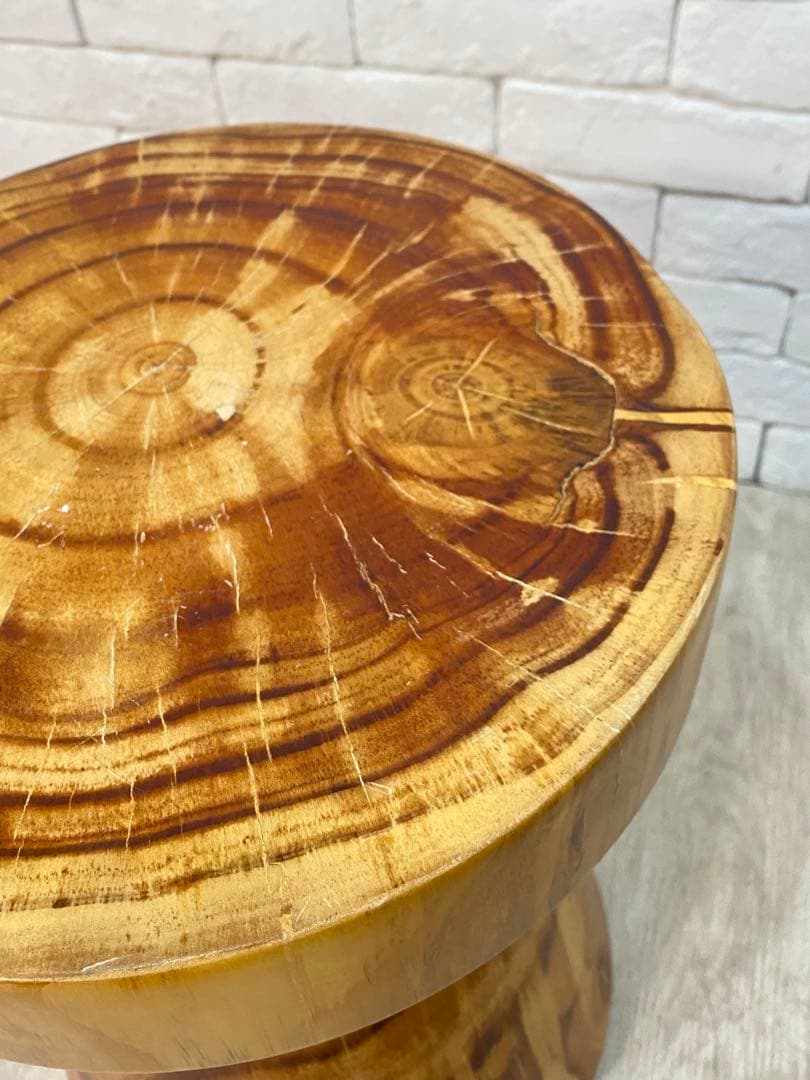 ⭐️【全国送料無料】 定価5万円　Virod スツール　サイド　テーブル　純木