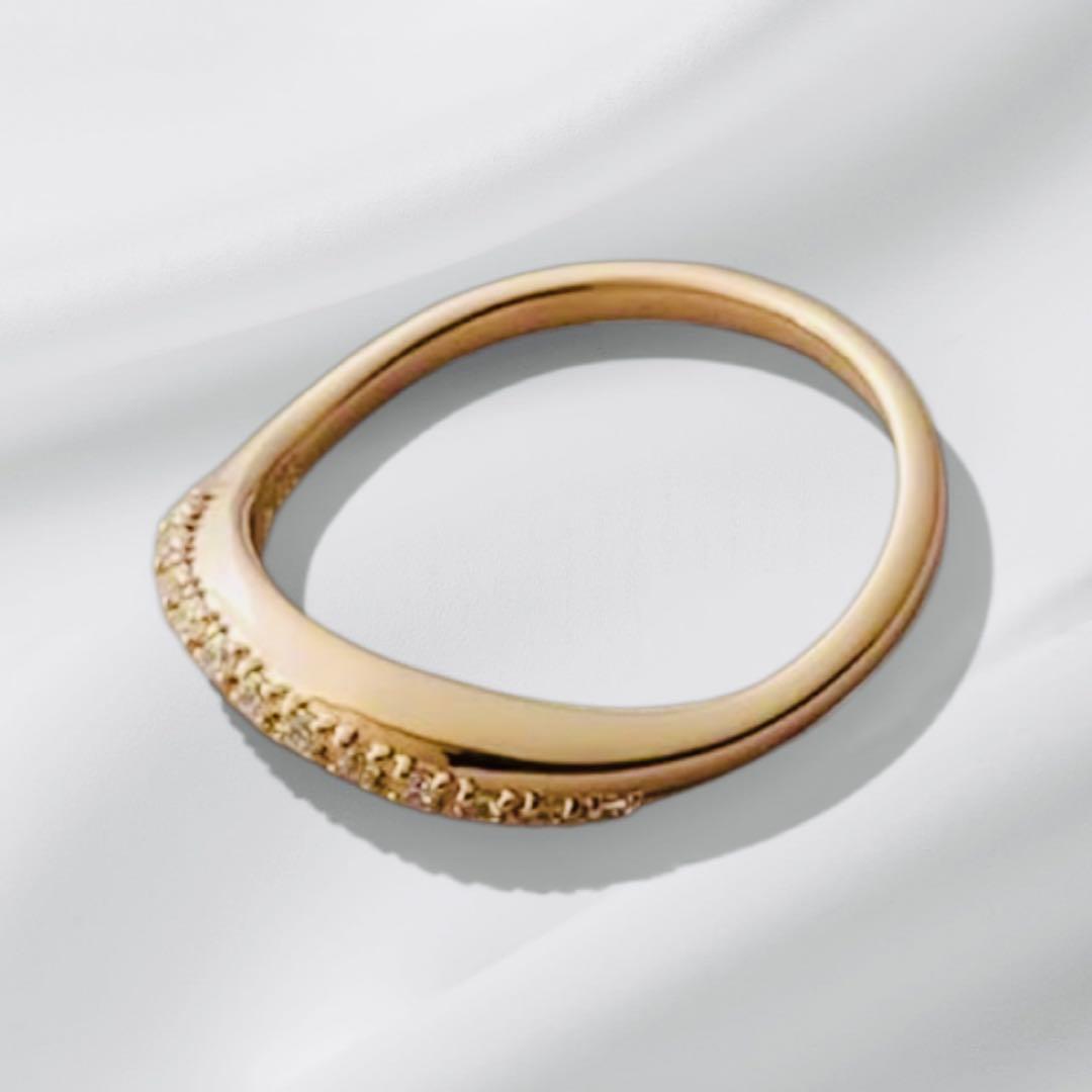 試着のみ✨ete ONLINE Limited ビジュー クレセントムーンリング