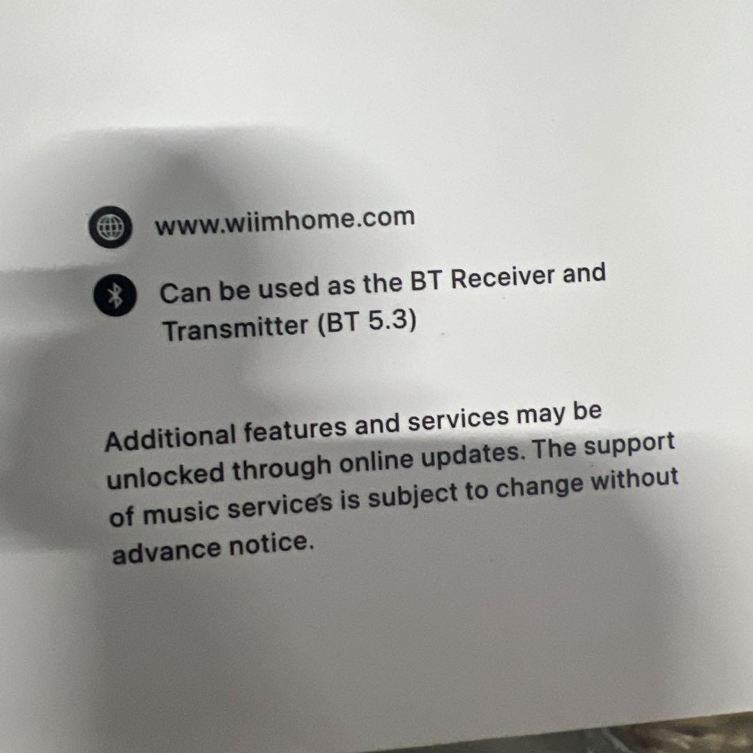 新品　WiiM Ultra 音楽ストリーマー＆デジタルプリアンプ