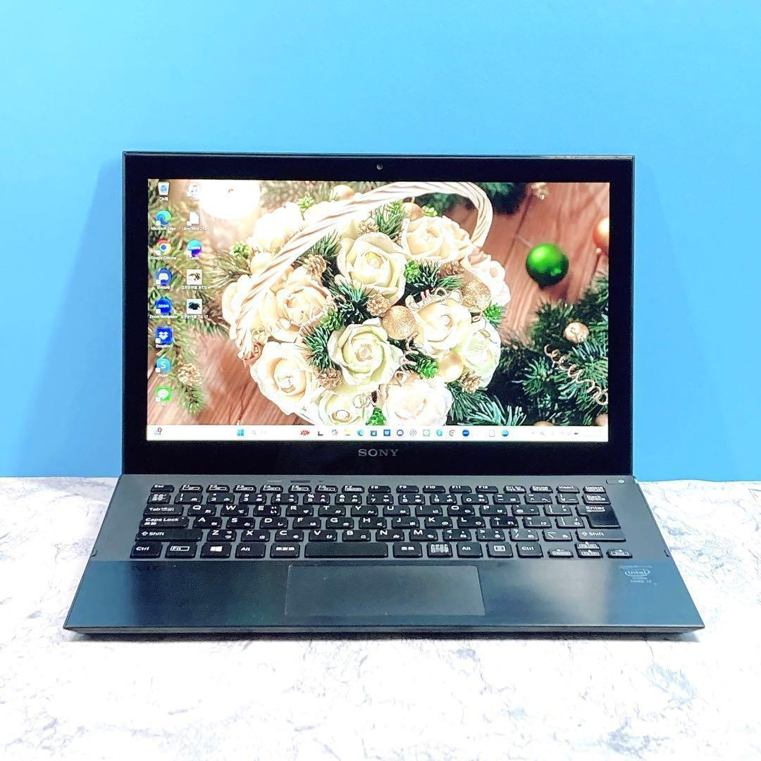 超軽量✨薄型✨SSD✨タッチパネル✨VAIO Pro✨コンパクト✨ノートパソコン