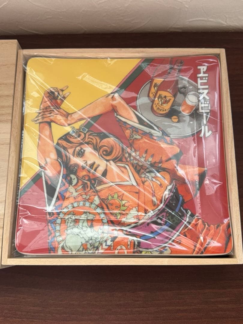 エビスビール×荒木飛呂彦　オリジナルデザイン皿