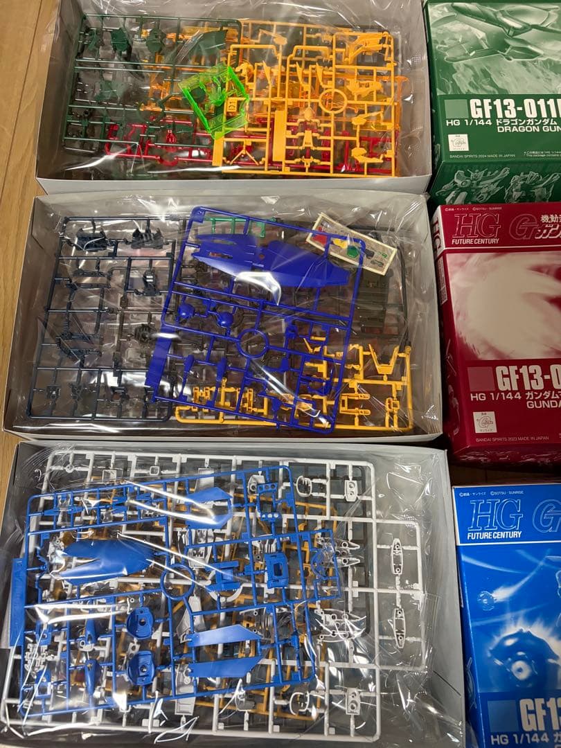 HG 1/144 ドラゴンガンダム ガンダムマックスター　ガンダムローズ