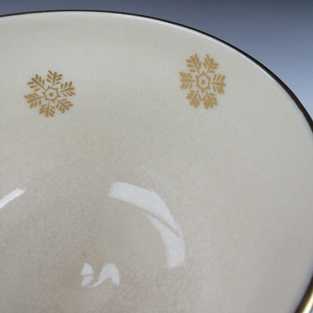 Ｔ９１４　茶碗　『クリスマス』『森里陶楽 造』　共箱　抹茶碗　茶道具