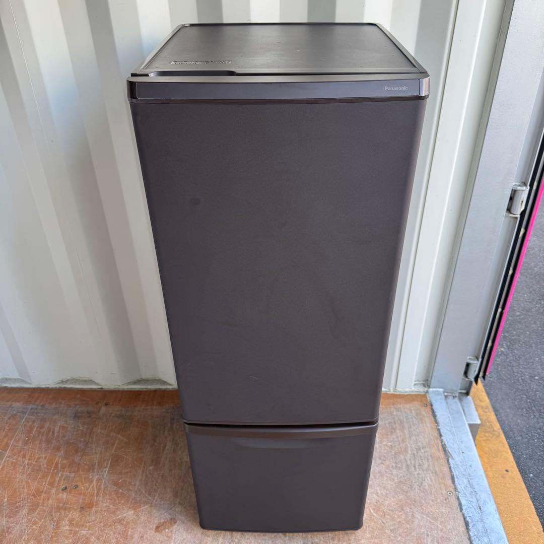 C7905★2022年製美品★パナソニック 冷蔵庫 マットブラウン　一人暮らし