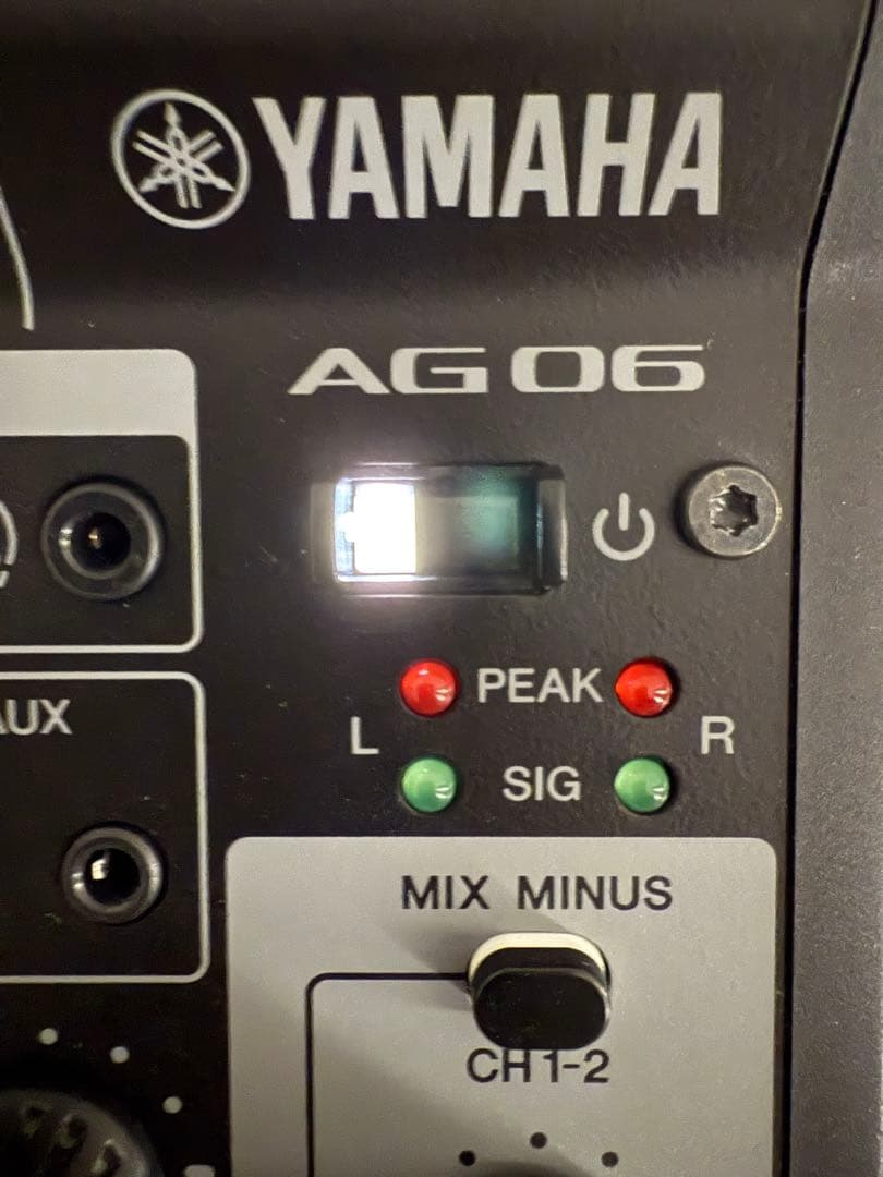 YAMAHA ヤマハ オーディオインターフェイス AG06MK2