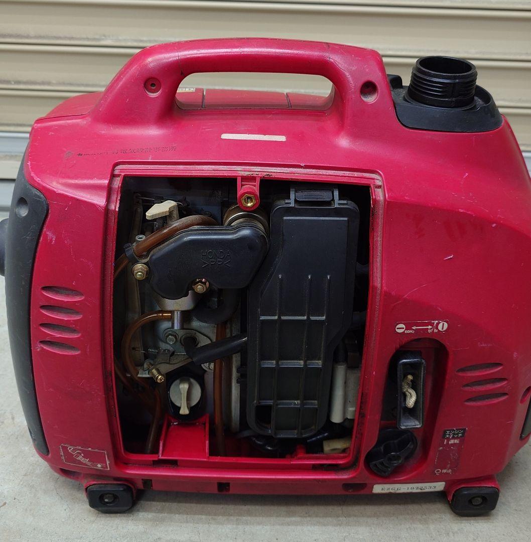 ホンダ Honda EX6 ポータブル発電機 赤 防災用 非常用として動作完動品