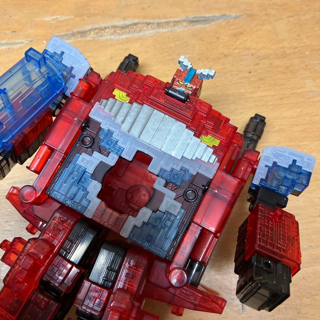 ミニプラ　動物戦隊　ジュウオウジャー　クリア　ワイルドトウサイドデカキング　食玩