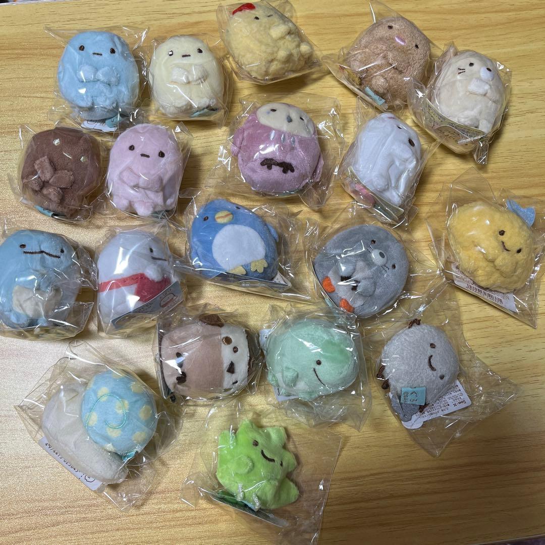 すみっコぐらし　お部屋　てのりぬいぐるみセット