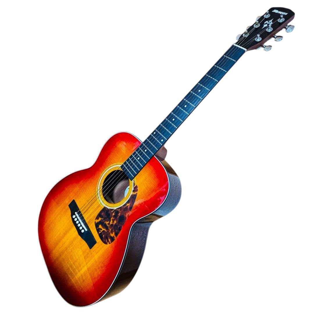 Morris F-351 cs アコースティックギター ケース付き