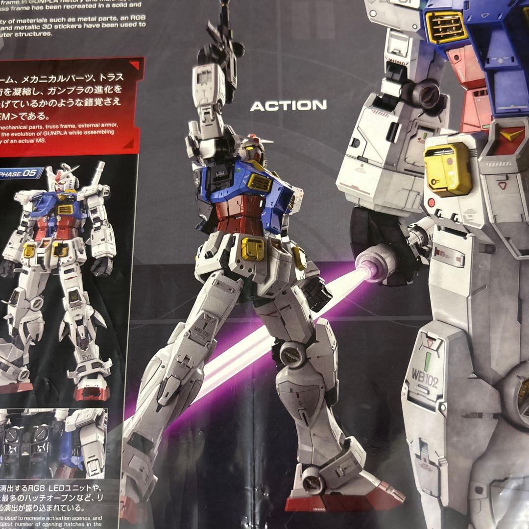 【ガンプラ】RX-78-2 ガンダム　パーフェクトグレード　1/60