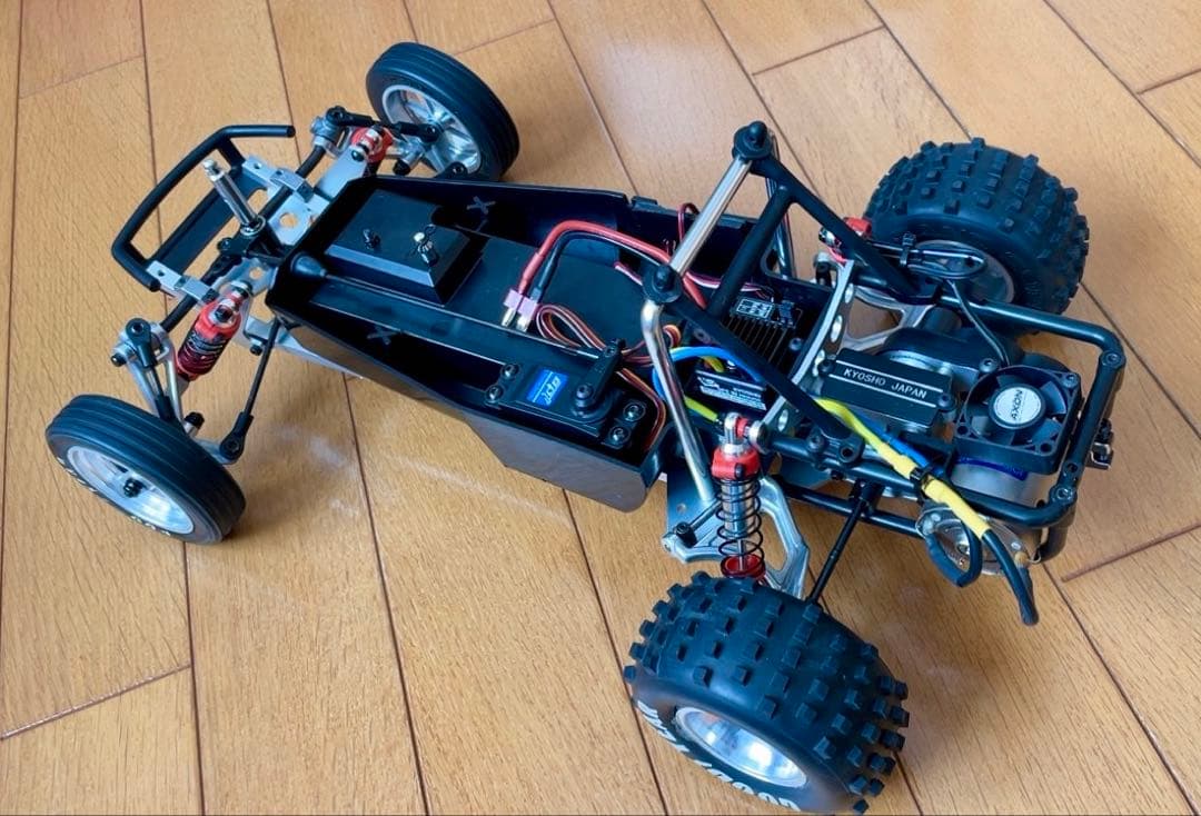 【京商】BEETLE 2014（復刻版）ESC、サーボ、モーターファン　メカ付き