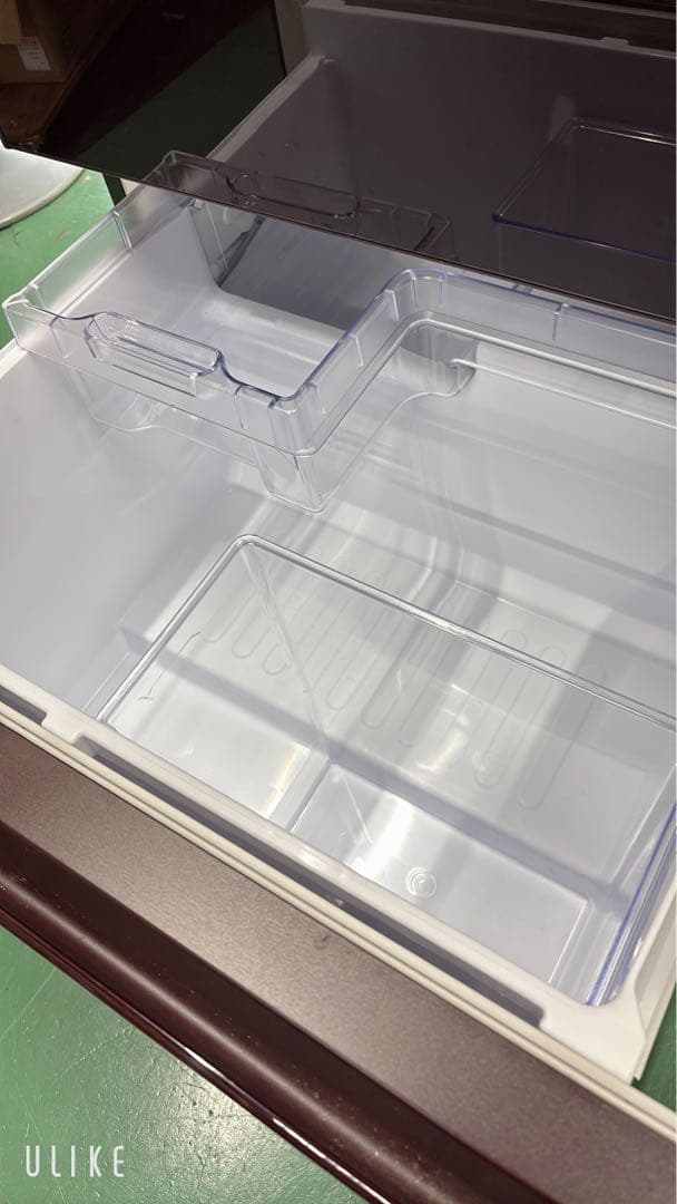 【中古】大阪引取限定 SHARP 356㍑3ドア両開き冷蔵庫 即買い❌