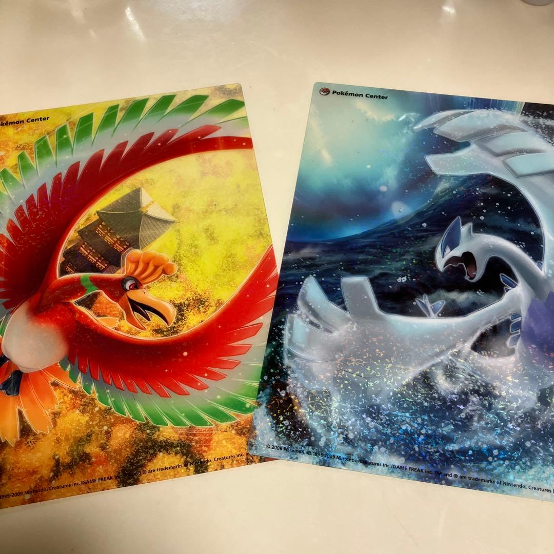 ジ*フ様 ポケモンセンター クリアファイル ホウオウ ルギア