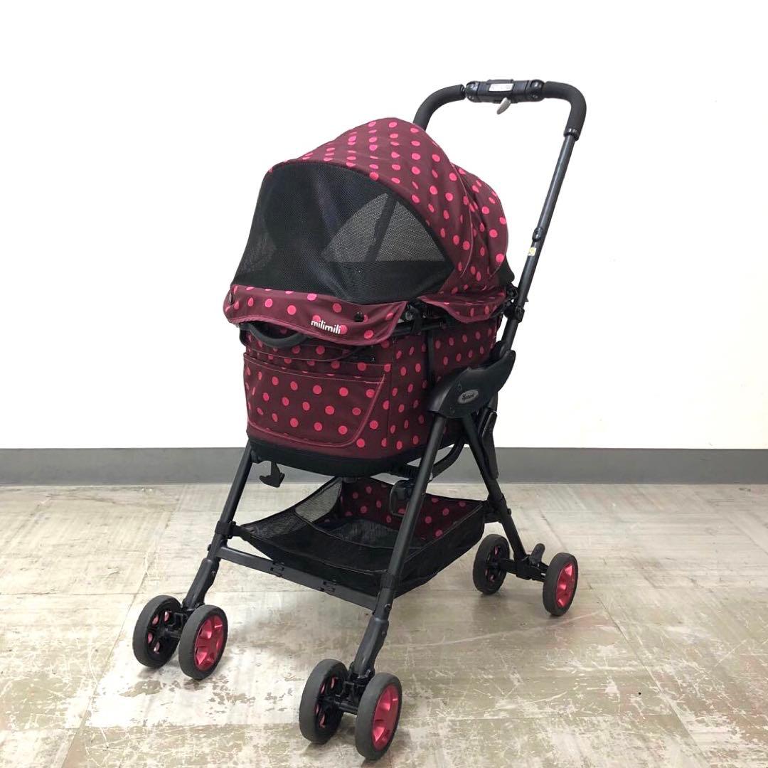 Compet コムペットmili mili ルビードット キャリーカバー付