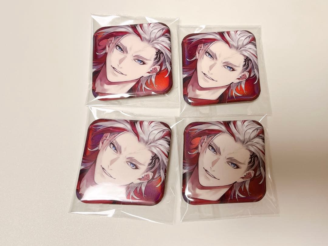 刀剣乱舞 大本丸博 道誉一文字 スクエア缶バッジ 祝装