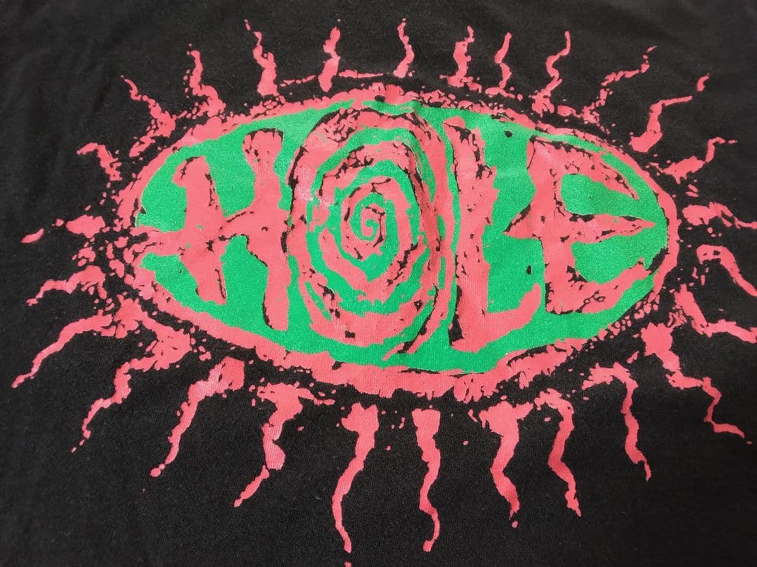 Hole Tシャツ 90s 前半購入 ブラック