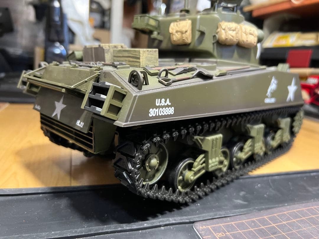 US M4A1 シャーマン ヘンロン フルセット 制作 テストのみ 安売り