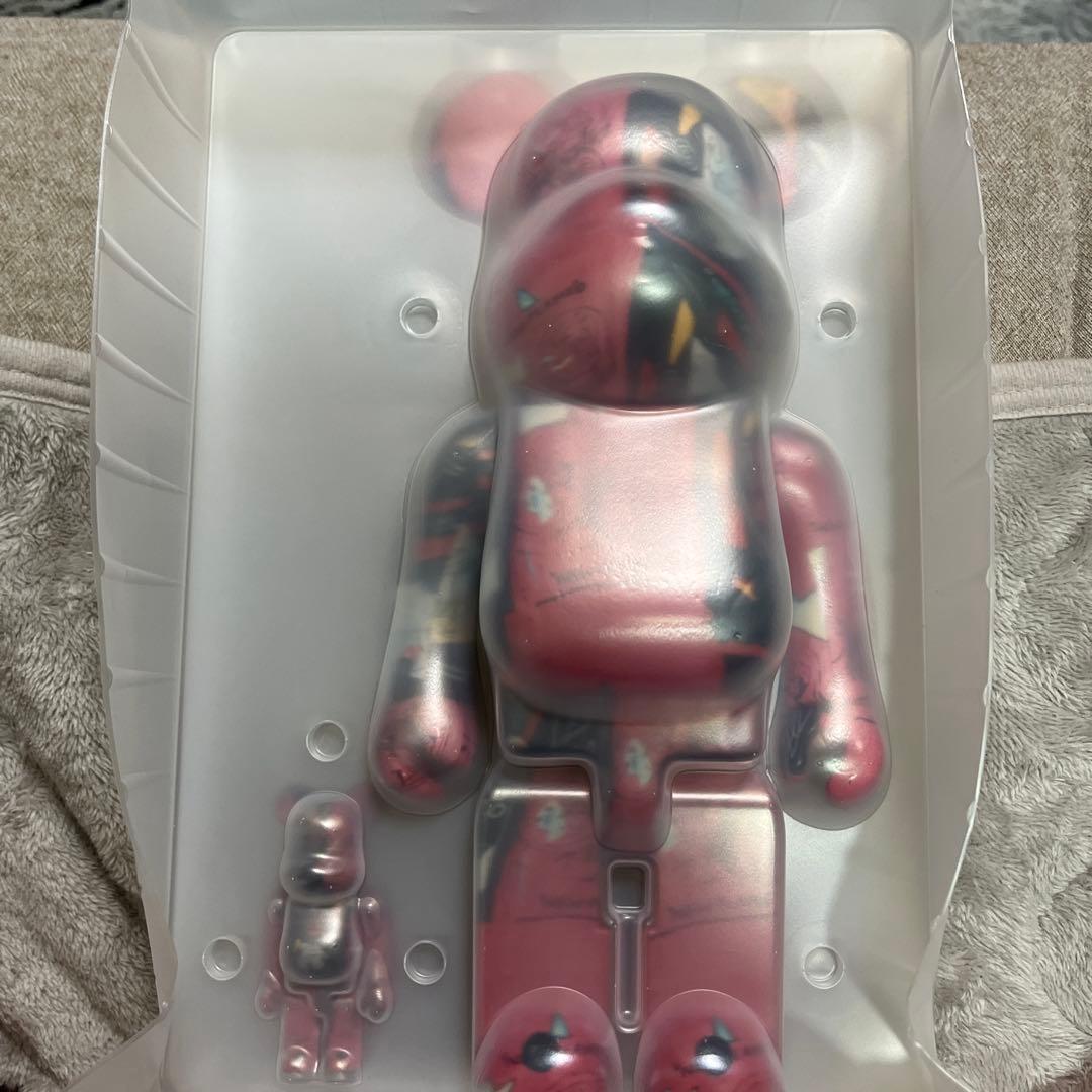 コレクション BE@RBRICKJean-Michel Basquiat 100% &400%