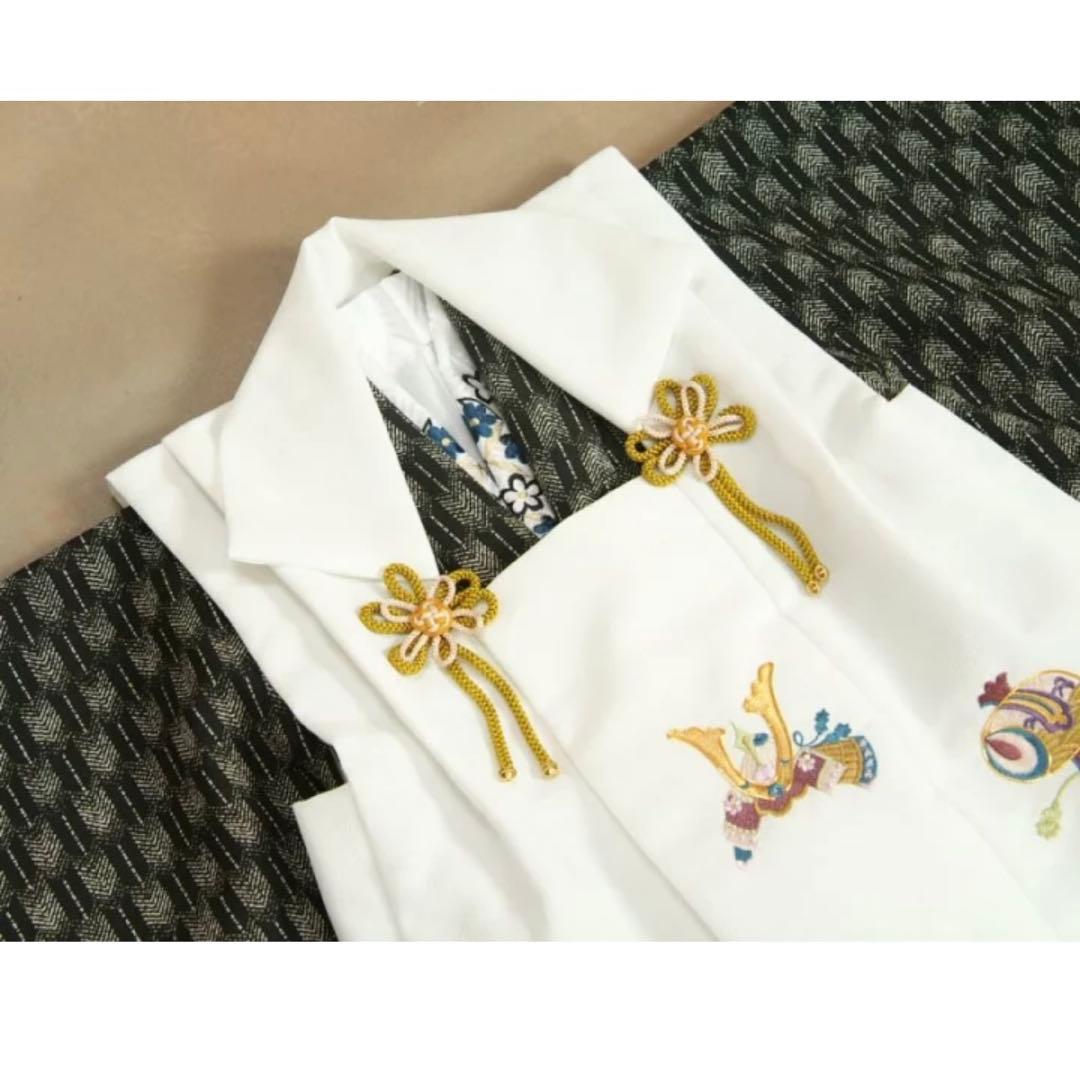 【超美品】七五三 着物セット 草履付き 3歳　男の子　被布
