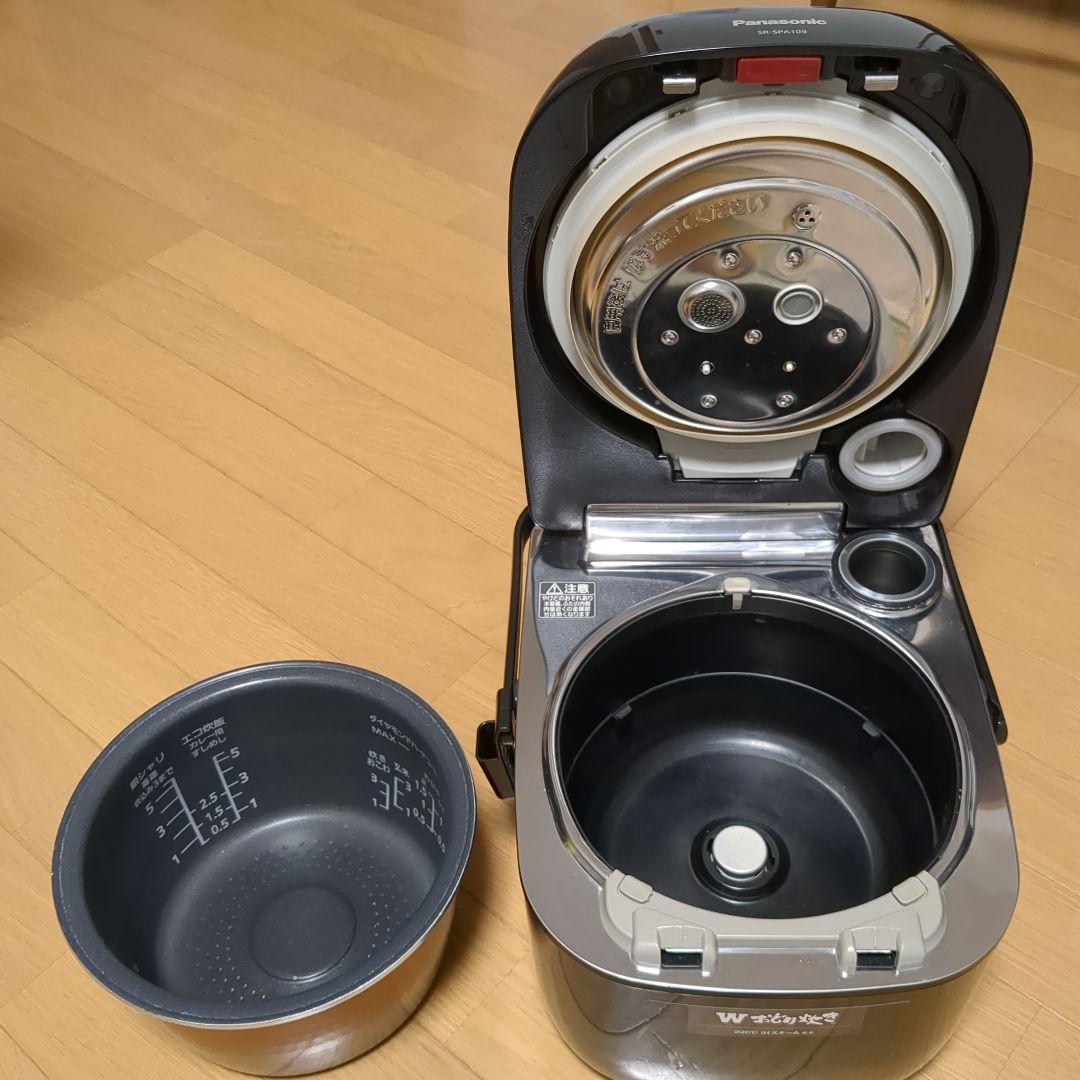 Panasonic Wおどり炊き IH圧力炊飯器5.5合 追→12/5動作確認済