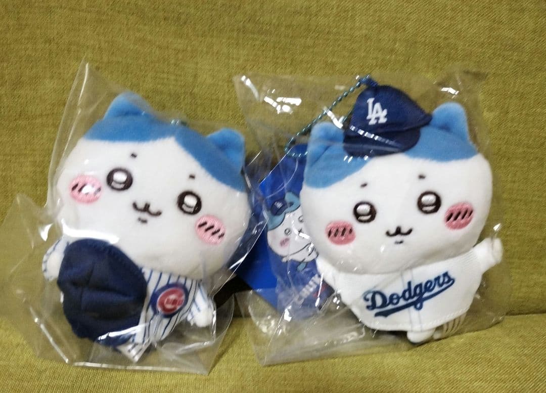 ちいかわ MLB カブス ドジャース マスコット セット ハチワレ うさぎ