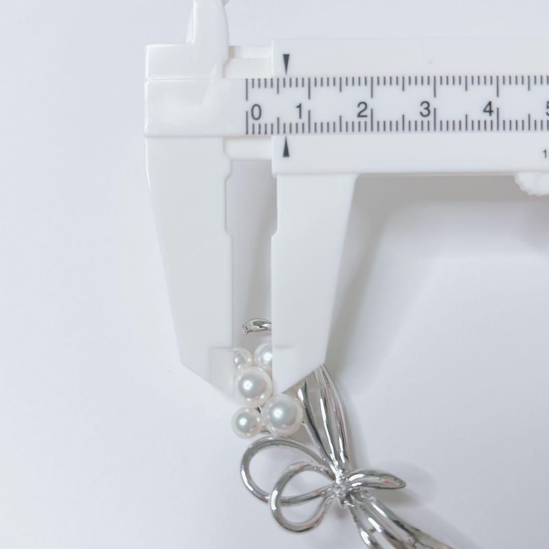 美品　MIKIMOTO アコヤ真珠　ブローチ　コサージュ　本真珠　パール　高級