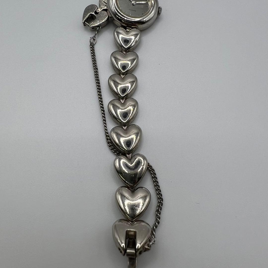 値下げ【SEIKO】ALBA 腕時計 ハート型メタルベルト 稼働品