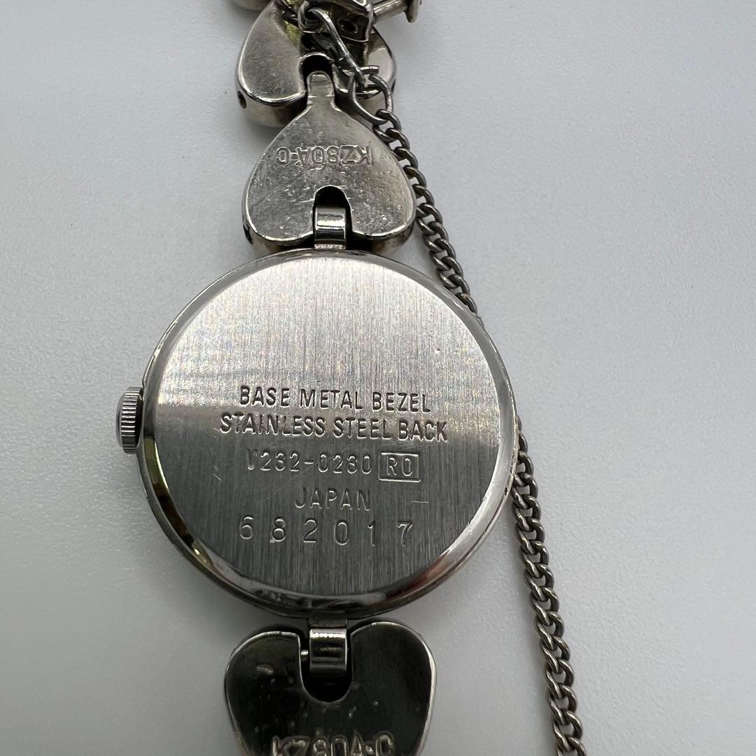値下げ【SEIKO】ALBA 腕時計 ハート型メタルベルト 稼働品